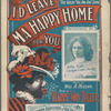 I'd leave ma happy home for you