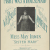 Mary was a housemaid