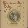 Telephone me, baby