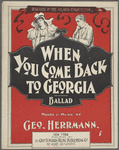 When you come back to Georgia
