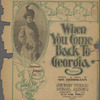 When you come back to Georgia