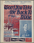 Won't you take me back to Dixie