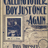 Calling to her boy just once again