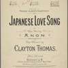 Japanese love song