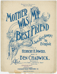 Mother was my best friend