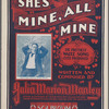 She's mine, all mine