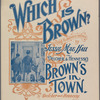 Which is brown?
