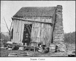 Negro cabin.