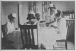 A lesson in table service, Florida Agricultural and Mechanical College, Tallahassee, Fla.
