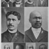Chairman and Officers Local Committee of Arrangements; 3. Rev. O. J. W. Scott, D. D., Chairman Local Committee; 9. Rev. S. G. Lamkins, B. D., Corresponding Secretary; 7. Rev. Walter H. Brooks, B. D., First Vice-President; 2. Rev. P. A. Wallace, D. D., 3rd Vice-President; 4. Rev. D. E. Wiseman, A. M., 7th Vice-President; 6. Rev. J. I. Loving, B. D., Recording Secretary; 10. Rev. W. H. Davenport, D. D., 1st Asst. Recording Secretary; 8. Rev. J. Anderson Taylor, Treasurer; 5. James L. Neal, Esq., Financial Secretary; 1. Rev. L. E. B. Rosser, Member of the Local Com. of Arrangements.
