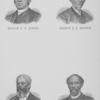 Bishop S. T. Jones. Bishop J. J. Moore. Bishop J. P. Thompson. Bishop Thos. H. Lomax.