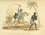 Moors surprising a Negro Village
