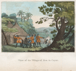 View of the village of Ben, in Cayor
