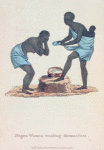 Negro Women washing themselves