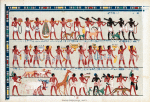 Grand Procession. Part I.  From a Tomb at Thebes.