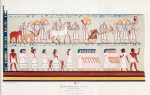 Grand Procession. Part 3.  From a Tomb at Thebes.