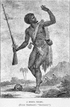 A rebel Negro; [From Stedman's "Surinam."]