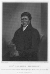 Rev. Abraham Thompson. Founder and pastor of Zion African Methodist Episcopal Church in the City of New York.