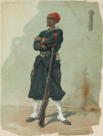 Zouave Sénégalais; [petite Tenue.]