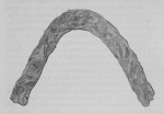 Thin plate of iron used as currency by the Loggun people