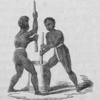 Two women hammering