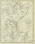 Sketch map of East Africa compiled with the aid of documents in possession of the R. Geogr. Society