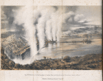 The Victoria Falls, of the Leeambye or Zambesi River called by the natives Mosioatunya, (smoke sounding)