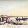 Lake Ngami: Discovered by Oswell, Murray & Livingstone.  From a drawing made on the spot 1850, by the late Alfred Ryder, Esq.