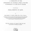 Ismailia; a narrative of the expedition to Central Africa for suppression of the slave trade, title page