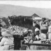 Corner of Port-au-Prince, Haiti, market square.