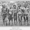 Barnego chiefs; showing their emaciated condition