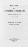 History of Morehouse College
