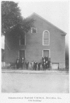Springfield Baptist Church, Augusta, Ga.; [Old building.]