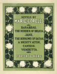 Novels by Marie Corelli