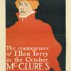 The reappearance of Ellen Terry in the October McClure's