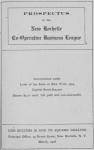 Prospectus of the New Rochelle Co-operative Business League