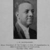J. W. Montgomery; First President of the League at time of organization in 1924 to present time of Convention, October 10th, 1927. Residence - Osgoode Hall - Toronto, Ont.