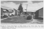 Figure 3. - Camp Okeechobee at Belle Glade is the "home base" for many Atlantic coast workers. The metal shelters shown above are used by the most transient types of workers.