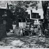 Negro slum area between D and C Streets off 1st Street, SW, Washington, D.C.; Most houses have five small rooms renting for $20.50 a month, with rear wood kitchen shed, cold water, outdoor privy.