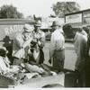 Selling fish on Saturday afternoon, Lexington, Holmes County, Mississippi Delta, Mississippi, November 1939.