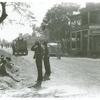 Negro section of town, Saturday noon Belzoni, Miss., Nov. 1939.