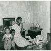 This family moved out of an army area in Caroline County, that had to be evacuated by June; Now they are in an area that must be evacuated by September, and so are planning to move again, Caroline County, Va., June 1941.