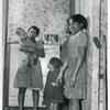 Children of defense worker; Negro slum district, Norfolk,Va., Mar. 1940.