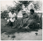 Two Negro supervisors and FSA [Farm Security Administration]borrower talk over the home problem. St. Mary's Co., Md.