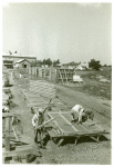 Barn plant--first step in assembling panels, Southeast Missouri Farms.