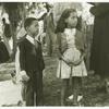 Children of Negroes dressed in Sunday best for ceremonies - memorial services, All Saints' Day, New Roads, La.