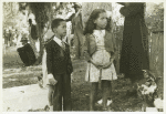 Children of Negroes dressed in Sunday best for ceremonies - memorial services, All Saints' Day, New Roads, La.