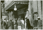 Entrance to a movie house, Beale Street, Memphis, Tennessee, October 1939.