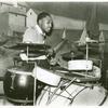 Drummer in orchestra in Memphis juke joint, Tennessee.