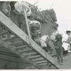 U.S. Navy African Americans going aboard ship